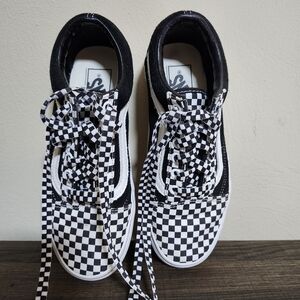 Vans Old Skool Checkerboard Shoes